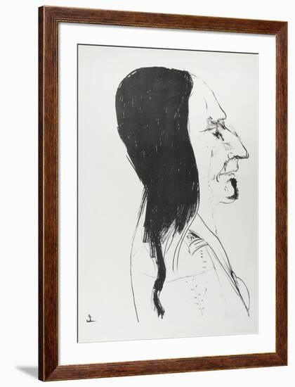 Sitting Bull-Leonard Baskin-Framed Limited Edition