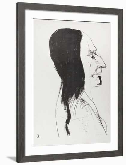 Sitting Bull-Leonard Baskin-Framed Limited Edition