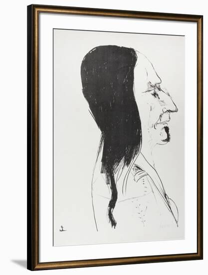 Sitting Bull-Leonard Baskin-Framed Limited Edition