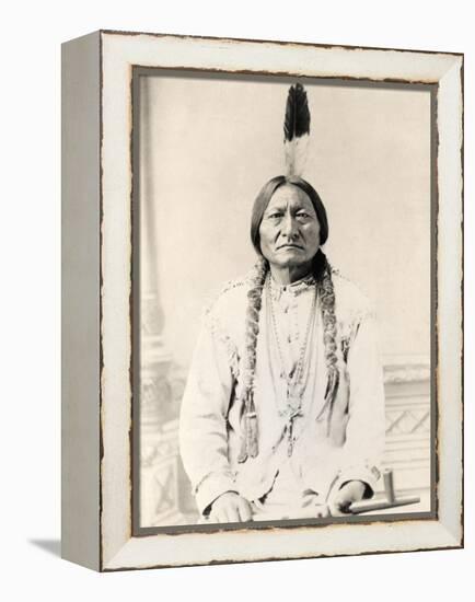 Sitting Bull-null-Framed Premier Image Canvas