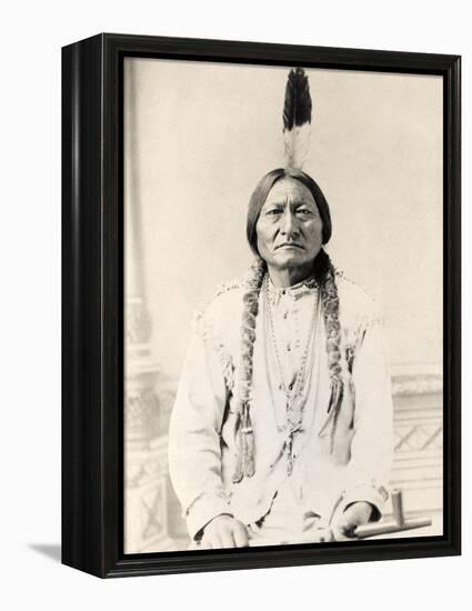 Sitting Bull-null-Framed Premier Image Canvas