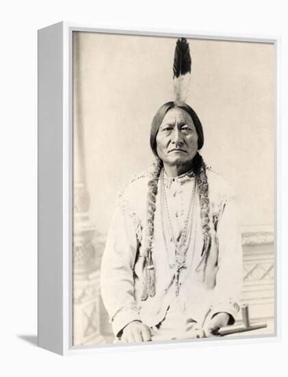 Sitting Bull-null-Framed Premier Image Canvas