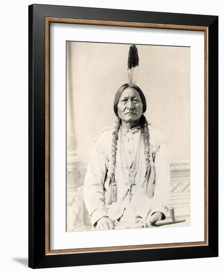 Sitting Bull-null-Framed Premium Photographic Print