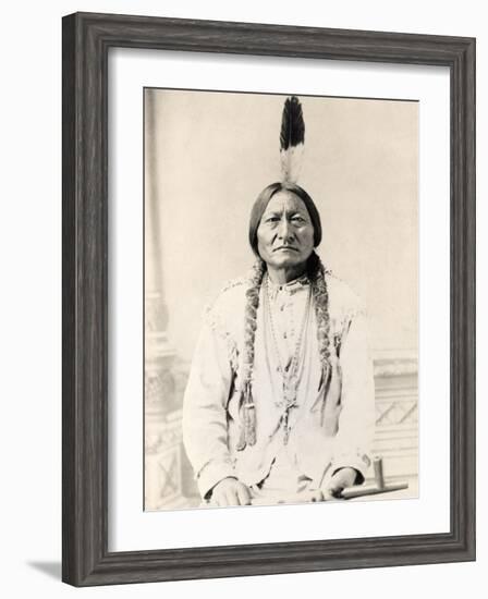 Sitting Bull-null-Framed Photographic Print