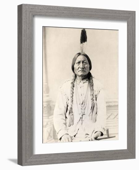 Sitting Bull-null-Framed Photographic Print