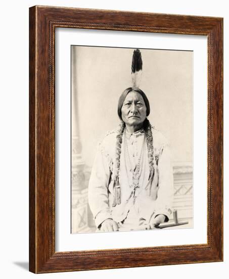 Sitting Bull-null-Framed Photographic Print