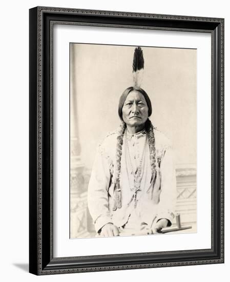 Sitting Bull--Framed Photographic Print