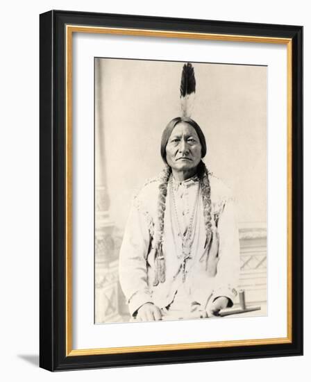 Sitting Bull-null-Framed Photographic Print