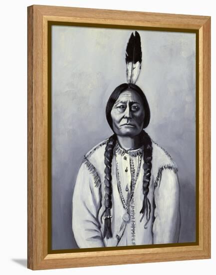 Sitting Bull-Isy Ochoa-Framed Premier Image Canvas