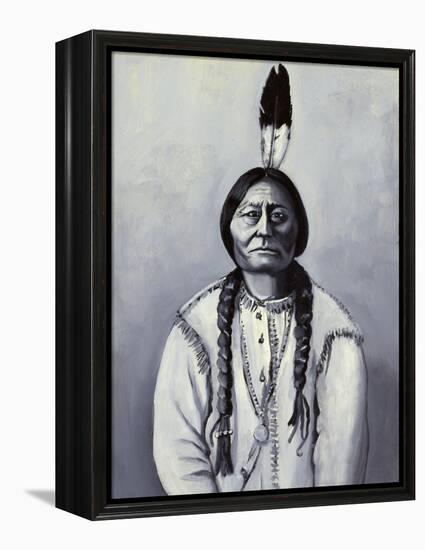 Sitting Bull-Isy Ochoa-Framed Premier Image Canvas