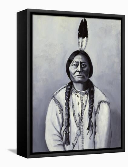 Sitting Bull-Isy Ochoa-Framed Premier Image Canvas