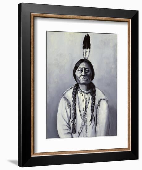 Sitting Bull-Isy Ochoa-Framed Giclee Print