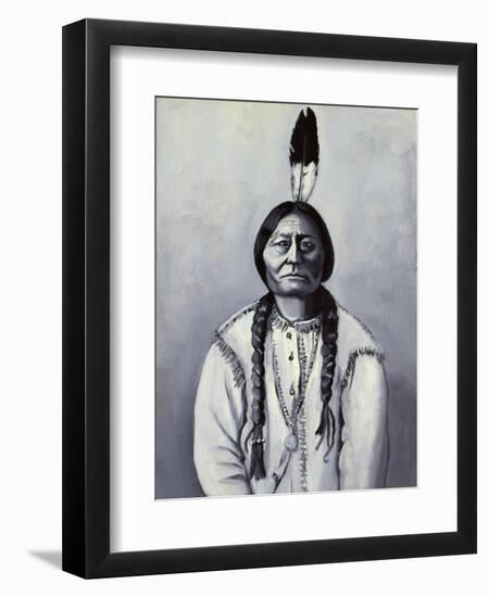 Sitting Bull-Isy Ochoa-Framed Giclee Print