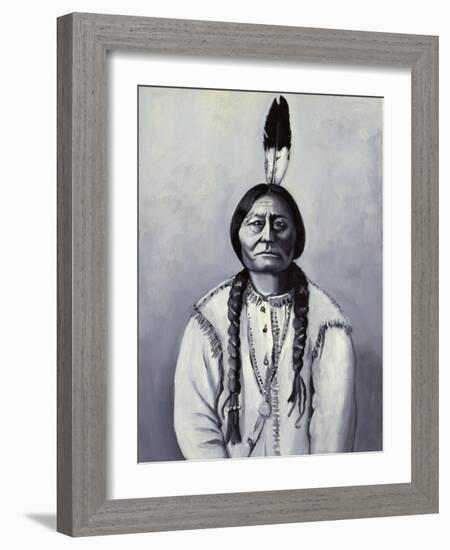 Sitting Bull-Isy Ochoa-Framed Giclee Print