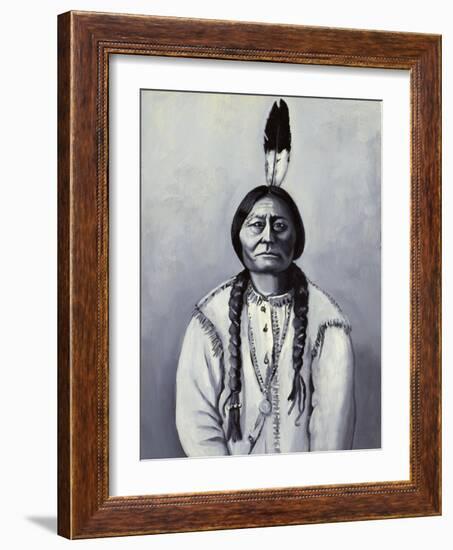 Sitting Bull-Isy Ochoa-Framed Giclee Print