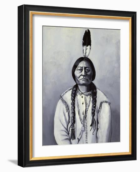 Sitting Bull-Isy Ochoa-Framed Giclee Print