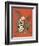 Sitting Cheetah-Yvette St. Amant-Framed Premium Giclee Print