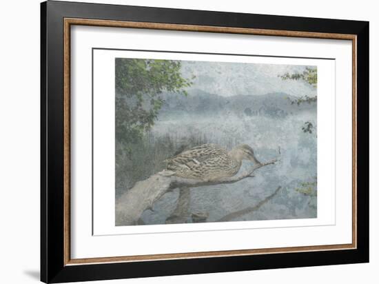 Sitting Duck-Sheldon Lewis-Framed Art Print