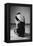 Sitting Girl-Michalina Wozniak-Framed Premier Image Canvas