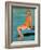 "Sitting on the Diving Board,"August 19, 1933-Penrhyn Stanlaws-Framed Giclee Print