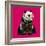 Sitting Panda (Variant 2)-Sharon Turner-Framed Art Print