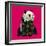 Sitting Panda (Variant 2)-Sharon Turner-Framed Art Print