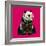 Sitting Panda (Variant 2)-Sharon Turner-Framed Premium Giclee Print