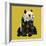 Sitting Panda-Sharon Turner-Framed Premium Giclee Print