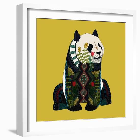 Sitting Panda-Sharon Turner-Framed Premium Giclee Print