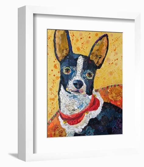 Sitting Pretty Chi-Hua-Hua-null-Framed Art Print