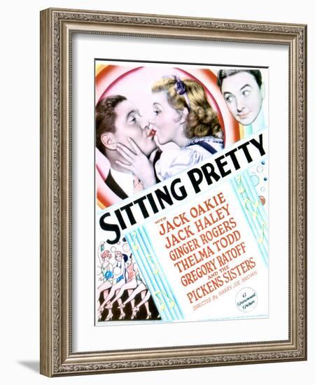 Sitting Pretty - Movie Poster Reproduction-null-Framed Photo