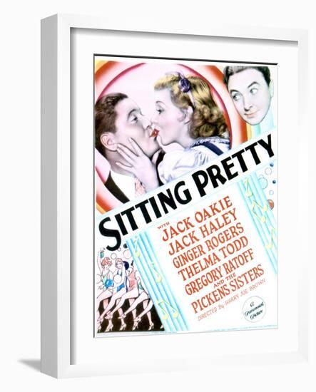 Sitting Pretty - Movie Poster Reproduction-null-Framed Photo