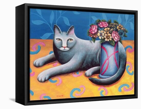 Sitting Pretty-Jerzy Marek-Framed Premier Image Canvas