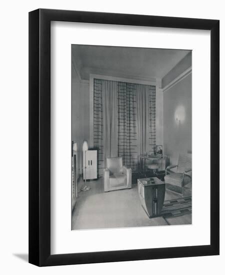 'Sitting room', 1933-Unknown-Framed Photographic Print