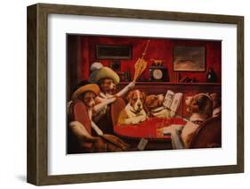Sitting up with a Sick Friend-Cassius Marcellus Coolidge-Framed Art Print