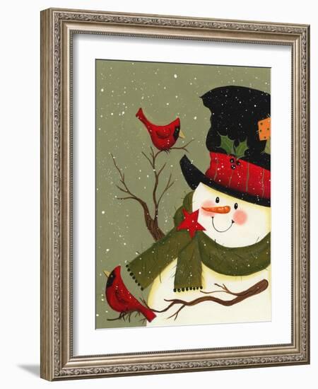 Sitting with a Friend-Beverly Johnston-Framed Giclee Print