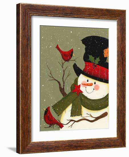 Sitting with a Friend-Beverly Johnston-Framed Giclee Print