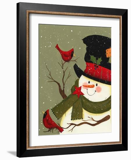 Sitting with a Friend-Beverly Johnston-Framed Giclee Print