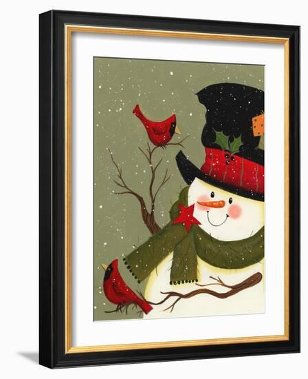 Sitting with a Friend-Beverly Johnston-Framed Giclee Print