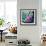 Sitting-Ray Lengele-Framed Art Print displayed on a wall