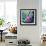 Sitting-Ray Lengele-Framed Art Print displayed on a wall