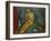 Sitzender Maedchenakt mit Blumen. Oil on canvas.-Paula Modersohn-Becker-Framed Giclee Print