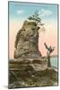 Siwash Rock, Vancouver, British Columbia-null-Mounted Art Print