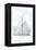 Six-Beam Cutter Sail Plan-Charles P. Kunhardt-Framed Stretched Canvas