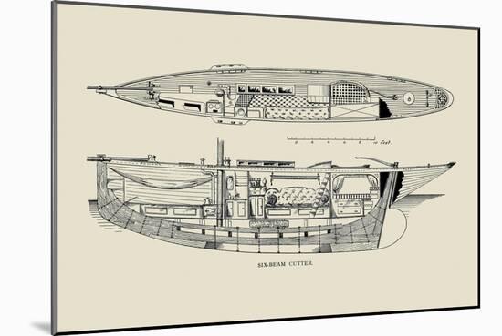 Six-Beam Cutter-Charles P. Kunhardt-Mounted Art Print