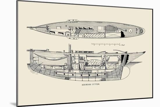 Six-Beam Cutter-Charles P. Kunhardt-Mounted Art Print