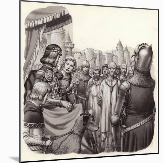 Six Brave Burghers of Calais About to Be Executed-Pat Nicolle-Mounted Giclee Print