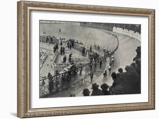 Six Day Race, Paris, 1927-French Photographer-Framed Photographic Print