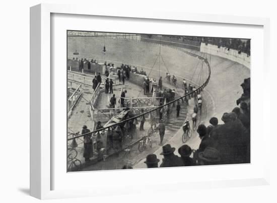 Six Day Race, Paris, 1927-French Photographer-Framed Photographic Print