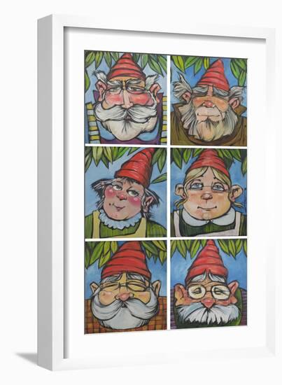 Six Gnomes 2-Tim Nyberg-Framed Giclee Print